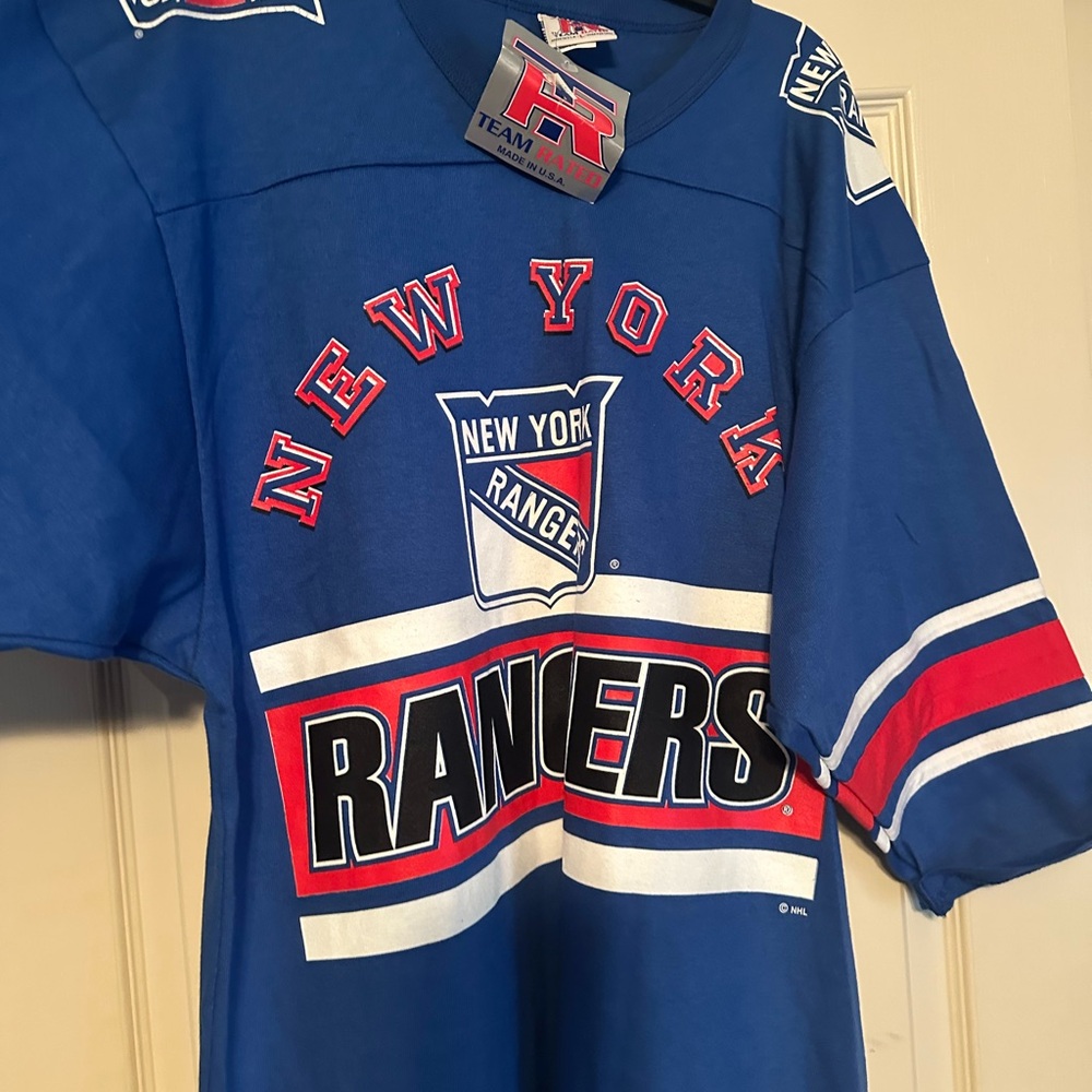 Vintage New York Rangers T Shirt, Never Worn